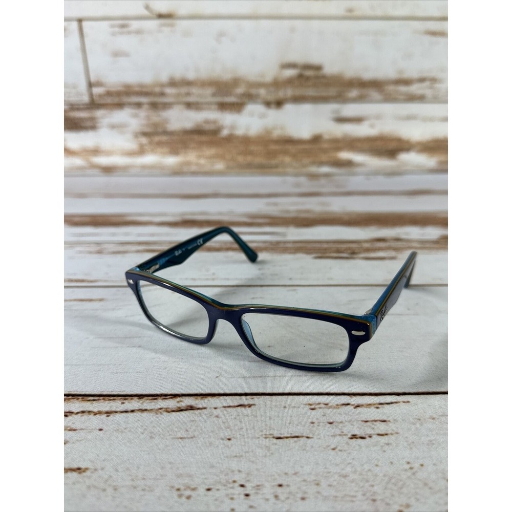 Ray-Ban RB1530 3587 Kids Eyeglasses Frames Blue Rectangular 48-16-130 3541